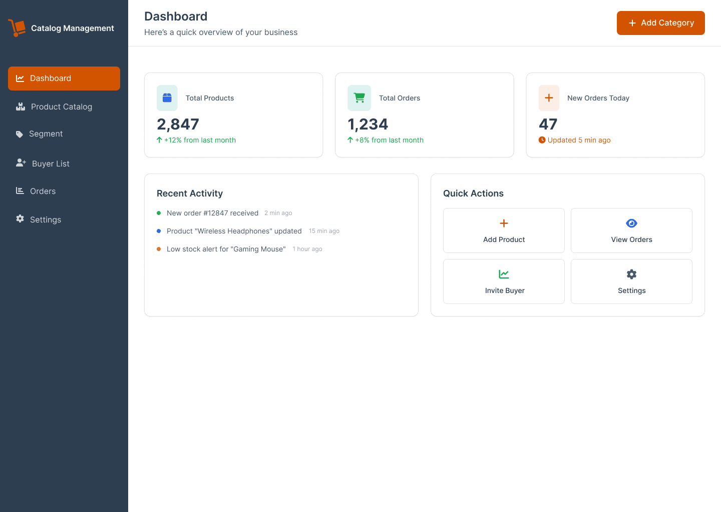 Dashboard Preview